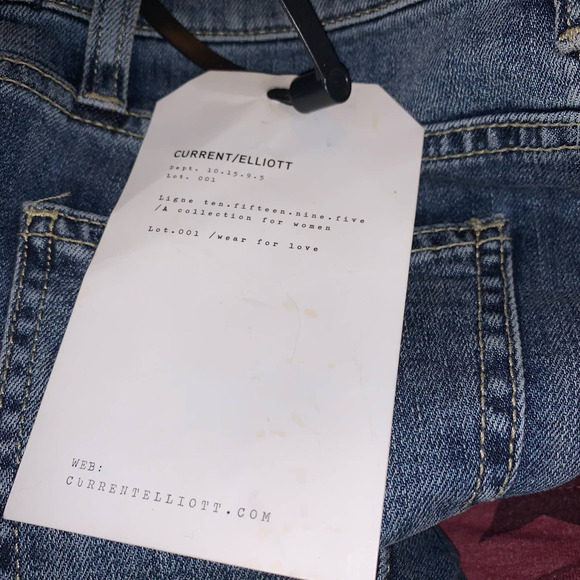 Current/Elliott's high-rise The Kick jeans 24 - Picture 7 of 8